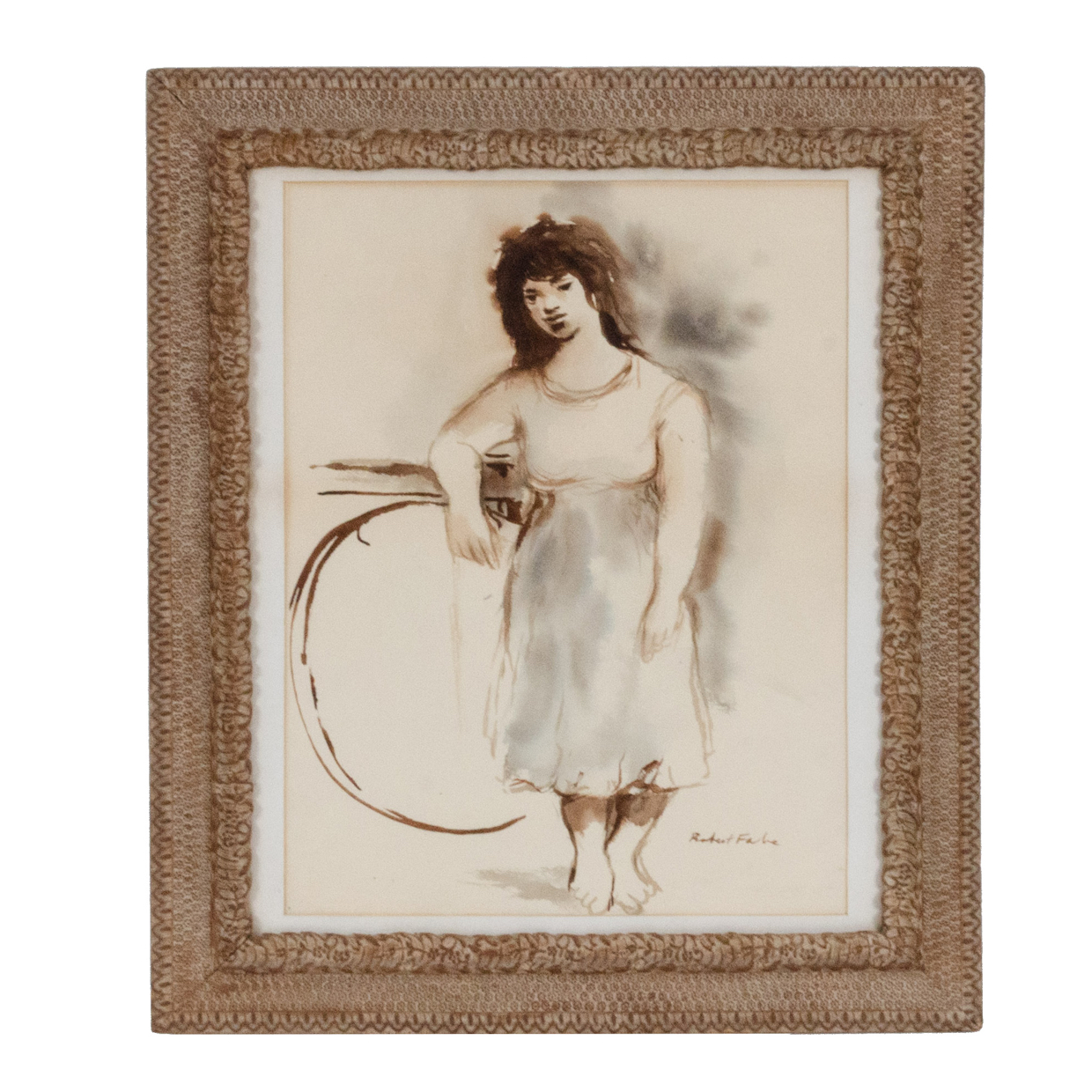 Robert Fabe Watercolor Painting